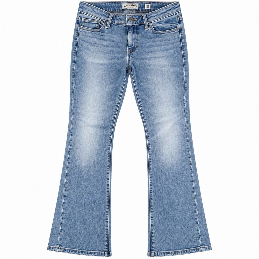 lucky brand jeans womens lolita boot cut jeans 4/27 y2k